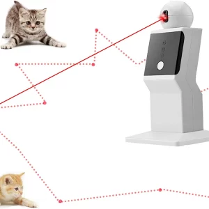 Automatic Cat Laser Toy – Interactive 360° Pet Exerciser